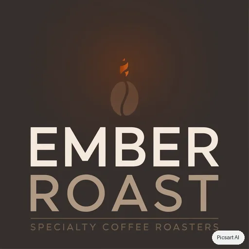 Luma UNI-1: logo for my coffee roastery "Ember Roast" pls, something modern