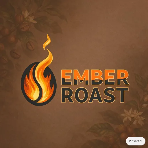 Seedream 5.0 Pro: logo for my coffee roastery "Ember Roast" pls, something modern