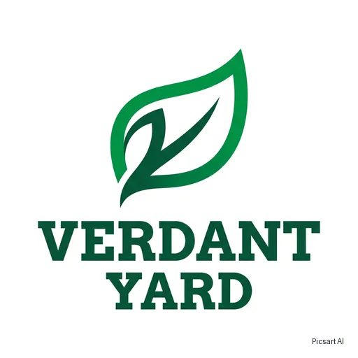 Nano Banana 2: I need a logo for a landscaping company, text "Verdant Yard", a leaf shape, two greens, simple enough to print on the side of a truck
