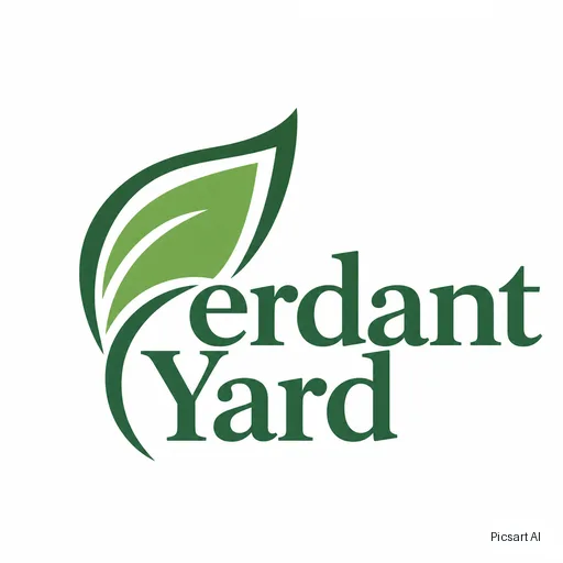 GPT Image 2: I need a logo for a landscaping company, text "Verdant Yard", a leaf shape, two greens, simple enough to print on the side of a truck
