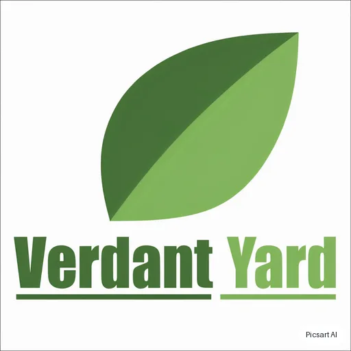 Luma UNI-1: I need a logo for a landscaping company, text "Verdant Yard", a leaf shape, two greens, simple enough to print on the side of a truck
