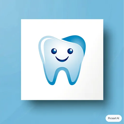 Kling 3.0 Image: A trustworthy, modern logo for a dental clinic named "Brightwell Dental", a soft tooth shape merged with a smile curve, light blue and white, flat design