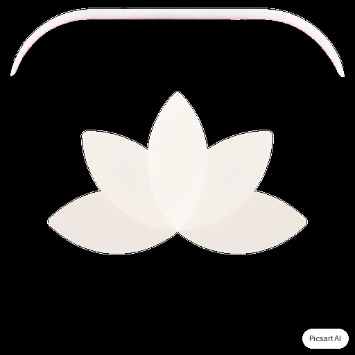 Ideogram 4.5: flat app icon for a meditation app, a simple lotus inside a rounded square, gradient from lavender to teal, no text